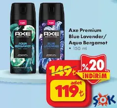 AXE PREMİUM COLLECTİON BLUE LAVENDER 150 ML ERKEK DEODORANT